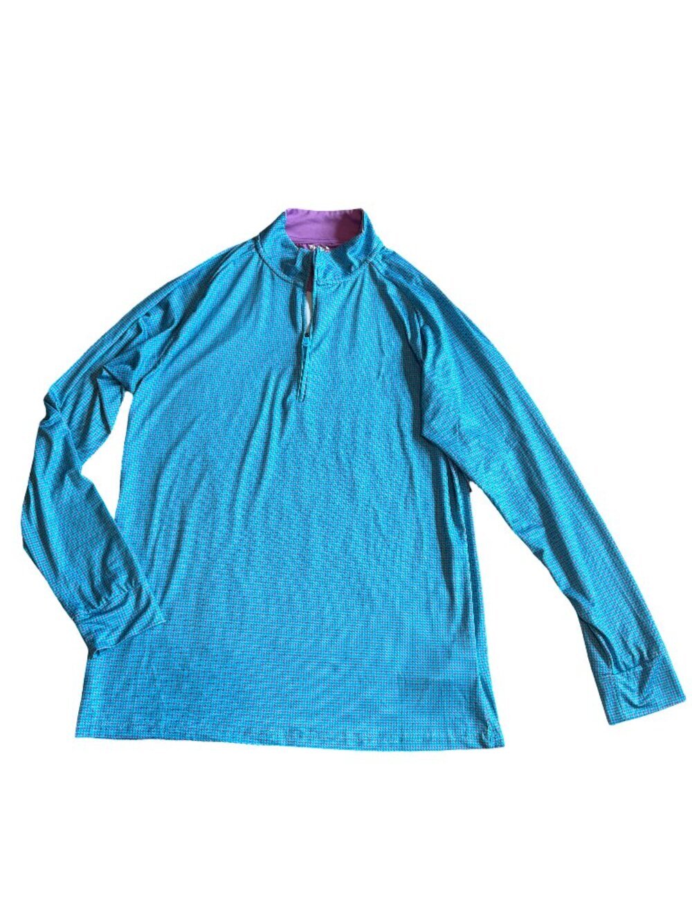 Birdie Bound Performance Quarter Zip Pullover Shirt Top Long Sleeve Small NWT